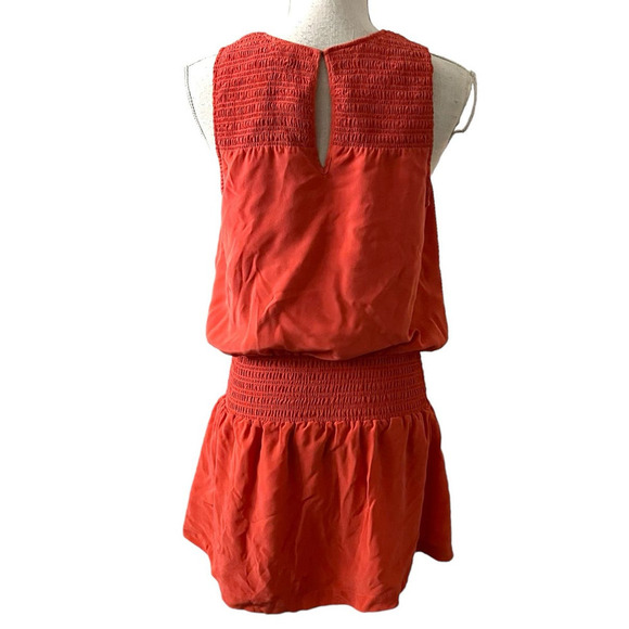 Joie Orange Moni dress size M - Picture 4 of 7